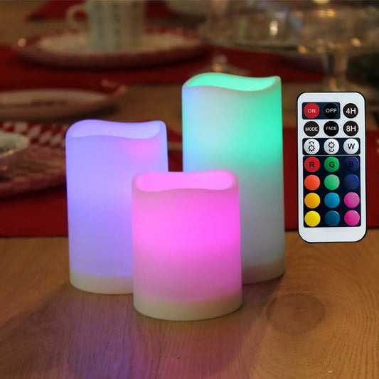 LuminEssence LED Mood Candles